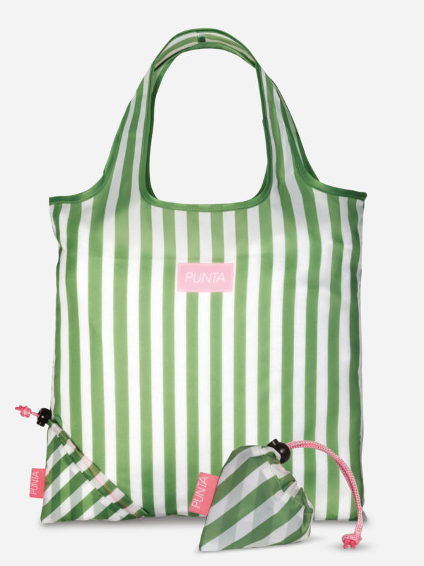 Punta Stripes - green